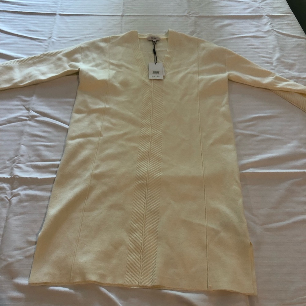 Brand new with tags Reiss Cream Long Sleeve Sweater Dress size XS